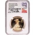 Certified Proof American Gold Eagle $50 1995-W PF70 NGC Castle sig.