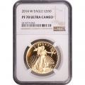 Certified Proof American Gold Eagle $50 2014-W PF70 NGC
