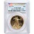 Certified Proof American Gold Eagle $50 2013-W PR70 PCGS First Strike