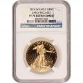 Certified Proof American Gold Eagle $50 2014-W PF70 NGC Early Releases
