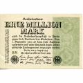 Germany 1 Million Mark 1923 P#102d AU