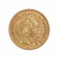 German States Hesse-Darmstadt 20 Mark Gold 1874 XF
