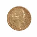 German States Bavaria 20 Mark Gold 1872-1873 Ludwig II