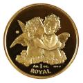 Gibraltar 1 Ounce Gold Royal 1998 BU