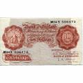 Great Britain 10 Shillings 1955-1960 P#368c F