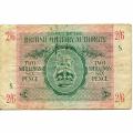 Great Britian 2 Shillings 6 Pence 1943 M#3 F