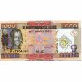 Guinea 1000 Francs 2010 P#43 UNC