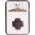 Certified Half Cent 1808 VF35 NGC