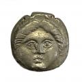 Apollonia Pontika Thrace AR Diabol 400-300 B.C. Apollo & Anchor