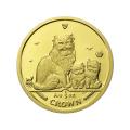 Isle of Man Gold Cat Fifth Ounce 2004
