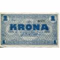 Iceland 1 Krona 1941 P#22a VF
