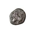 Teos Ionia AR Drachm 540-478 B.C. Griffin VF