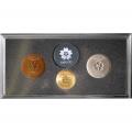 Japan World Expo 1970 Gold Silver Copper Medal Set 