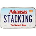 Arkansas License Plate - Stacking Across America 1oz Silver Bar