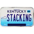 Kentucky License Plate - Stacking Across America 1oz Silver Bar