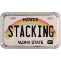 Hawaii License Plate - Stacking Across America 1oz Silver Bar