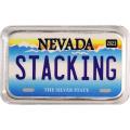 Nevada License Plate - Stacking Across America 1oz Silver Bar