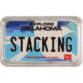 Oklahoma License Plate - Stacking Across America 1oz Silver Bar