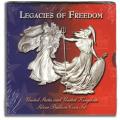 Legacies of Freedom Silver Eagle 2003 & Silver Britannia 2002 Coin Set
