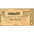 Virginia Lexington $1 County Note CR08-05 VF
