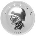 Liberia 5 Ounce Silver $100 Commander Series 2024 George Patton