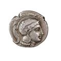 Velia Lucania AR Nomos 300-280 B.C. Athena & Lion VF