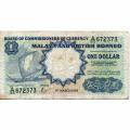 Malaya & British Borneo 1 Dollar 1959 P#8a
