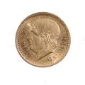 Mexico 10 Pesos Gold 1907 AU