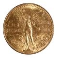 Mexico 50 Pesos Gold 1922 AU