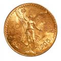 Mexico 50 Pesos Gold 1925 UNC