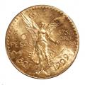 Mexico 50 Pesos Gold 1929 UNC