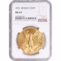 Mexico 50 Pesos Gold 1931 MS63 NGC