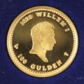 Netherlands Antilles 100 Gulden Gold PF 1978 150th Anniversary Bank