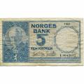 Norway 5 Kronor 1961 P#30g F