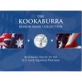 Australia Kookaburra 1 oz. Silver 1999 Pennsylvania Privy with State Quarter