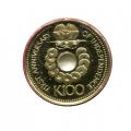 Papua New Guinea 100 kina gold PF 1976 Independence