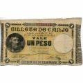 Puerto Rico 1 Peso 1895 P#7b VF