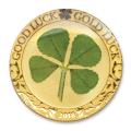 Palau $1 Gold 1 gram 4-Leaf Clover PF