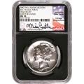 Certified 2017 1 oz Palladium American Eagle MS70 NGC Mike Castle sig.