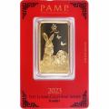 Pamp Suisse 1 Ounce Gold Bar 2023 Year of the Rabbit