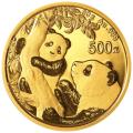 Chinese Gold Panda 30 Gram 500 Yuan 2021