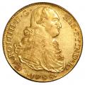 Peru 8 Escudos Gold 1798 Charles IIII