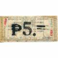 Philippines--Samar 5 Pesos 1943 VF