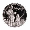 Preamble to the Declaration of Independence 2020-W Platinum Proof Coin - Pursuit of Happiness