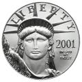 2001 Platinum American Eagle One Ounce