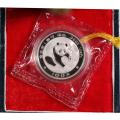 China 1 Ounce Platinum Panda 1988