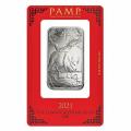 Pamp Suisse One Ounce Platinum Bar 2021 Ox