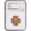 German States Prussia 20 Mark Gold 1900A MS62 NGC