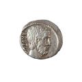 Roman Republic AR Denarius 54 B.C. Marcus Junius Brutus XF