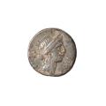 Roman Republic AR Drachm 49 B.C. Q. Sicinius VF